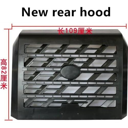 For Mingyu Small Loader Forklift Parts Rear Hood Middle Net Hood Rear Cover New Style Old Universal Front Baffle