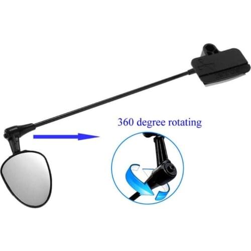 Bike Bicycle Cycling Rear View Helmet Safety Motorcycle Rearview Mirror New X3UA