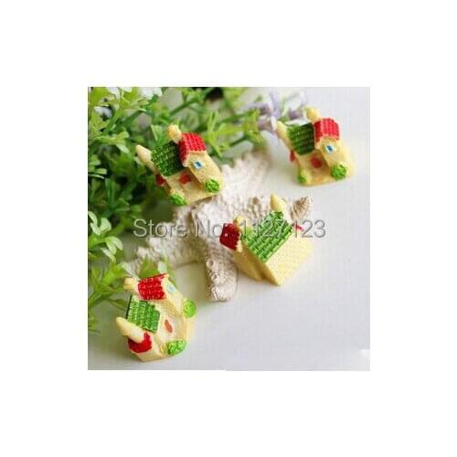 30pcs Mini house villa Micro landscape Furnishing articles for DIY glass globe 16x17x22mm