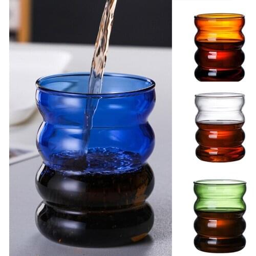 300ml Kitchen Accessories Stained Glass Cup Coffee/milks/juice Cup For Home Daily Use Gift For Birthday Wedding Xhc88