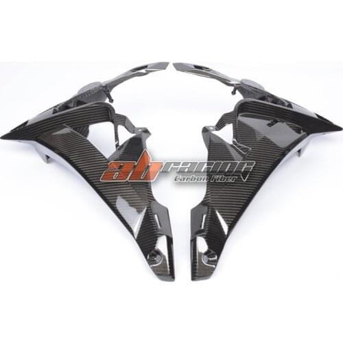 Side Body Fairing Cowl Cover Panel For BMW S1000R 2014 2015 2016 2017 2018 Full Carbon Fiber 100% Twill