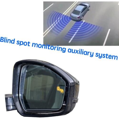 Car BSD BSM BSA Blind Area Spot Warning Drive Mirror Rear Radar Detection System For Range For Rover Velar RR L560 2017~2020