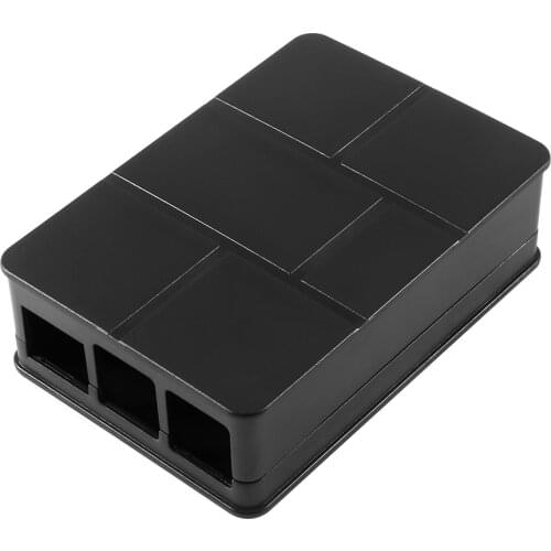 Raspberry Pi 3 Model B ABS Case Black Professional ABS Plastic Box For Raspberry Pi 3 Model B