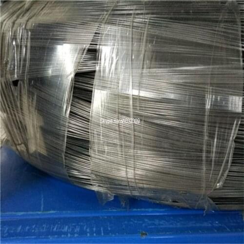 Zirconium Wire with dia 2.4mm,1kg sample, Zr702 (99.2% Zr+Hf)