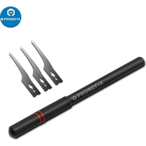 Mach Series Blades Professional for iPhone CPU IC Chip Glue Removal PCB Scraper Mobile Phone Maintenance Knife Tool Kit
