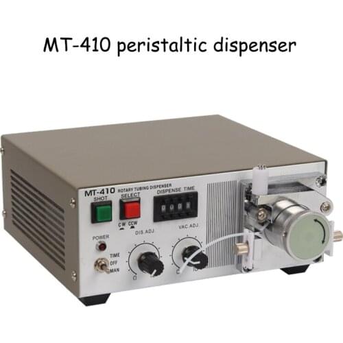 MT-410 peristaltic glue dispenser with suction function multifunction glue dispensing machine liquid dispensing machine