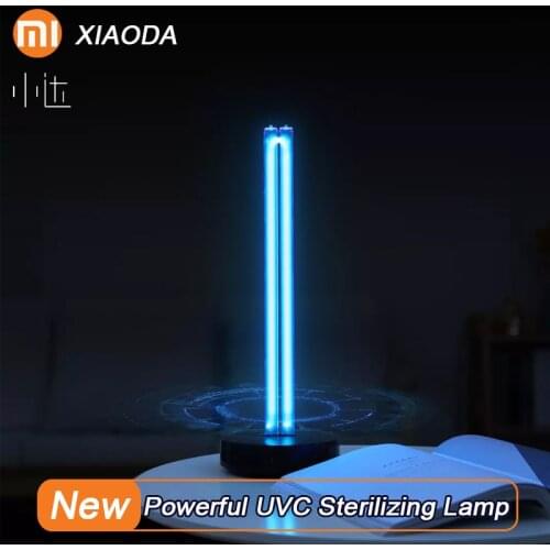 Xiaomi Xiaoda Powerful UVC Sterilizing Germicidal Ozone Sterilization Body Induction 36W UV Lamp Tube Disinfect Bacterial Lights
