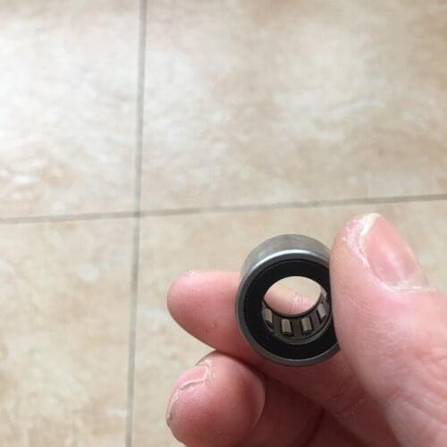 NKS12 Heavy duty needle roller bearing Entity needle bearing without inner ring size 12*22*16mm