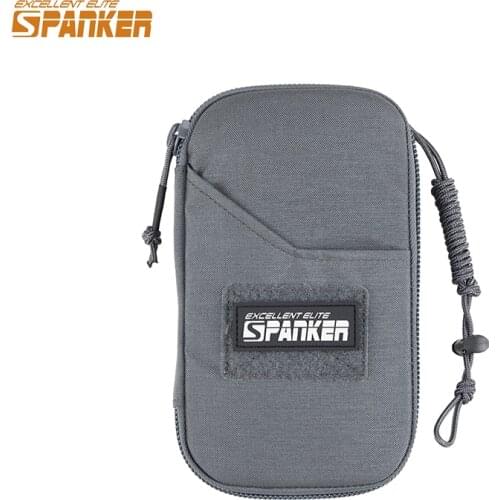 EXCELLENT ELITE SPANKER Outdoor EDC Zipper Multi-function Wallets Pouch Tactical Card Pouches Military Travel Money Bag