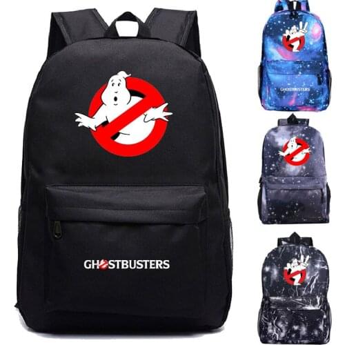 Ghostbuster Backpacks Fashion New Pattern knapsack teens bagpack Travel back pack Students Boys Girls School Bag Mochila