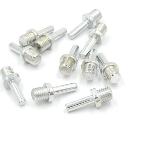 2PCS M14 Screws Spindle Adapter Backing Pad Wire Brush For Polishing Foam Drill Grinder