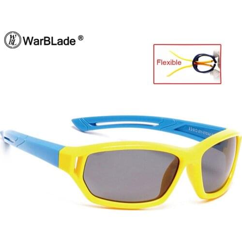WarBLade Cute Baby Polarized Sunglasses Kids Child Girls Boys Sport Goggles TR90 Polaroid Sun Glasses Shades Infant lentes 864