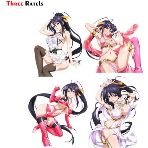 Three Ratels FC561 akeno himejima render decal anime sex girl CAR sticker vinyl