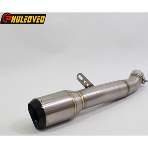For Kawasaki ZH2 2018-2021 Titanium alloy Slip-on Motorcycle Exhaust Muffler Escape Demper Link Pipe for ZH2 Exhaust Slip-on