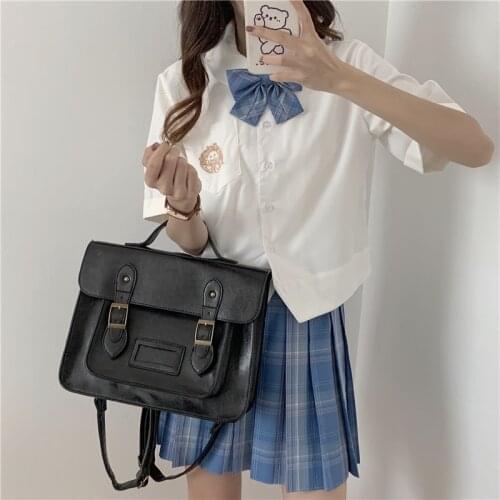 Japanese JK cloth organ bag A4 multi-layer data folder student insert test paper bag portable storage bag