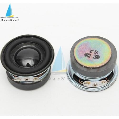 1Pcs Speaker Horn 3W 4R Diameter 4CM Mini Amplifier Rubber Gasket Loudspeaker Trumpet