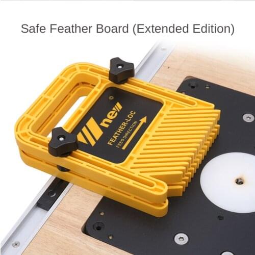 2PCS/Set Long Feather Loc Board Featherboards Engraving Machine Band Router Table Saw Miter Gauge Slot DIY Woodworking Tools Kit