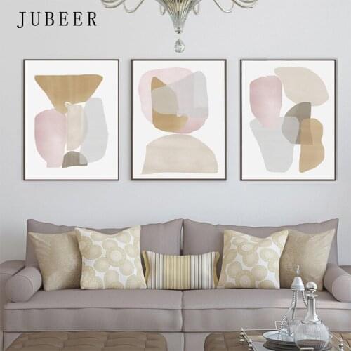 Abstract Canvas Painting Color Wall Art Decorative Picture for Living Room Nordic Decoration Posters and Prints Home Decor