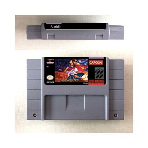 Aladdin - Action Game Card US Version English Language