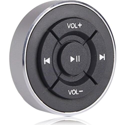 Universal Wireless Bluetooth Media Steering Wheel Remote Control Mp3 Music Play for Android/IOS Smartphone Control Car Kit