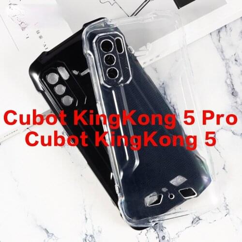 Case for Cubot KingKong 5 Pro Soft TPU Silicone Back Cover for Cubot KingKong5 Pro Couqe Funda
