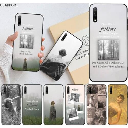 USAKPGRT New Album Folklore Phone Case for Huawei Honor 30 20 10 9 8 8x 8c v30 Lite view pro