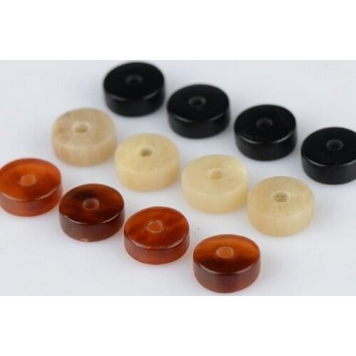Handcrafted Yak Horn Beads Natural Yak Horn Spacers Malas Accessories Yak Horn Space Beads