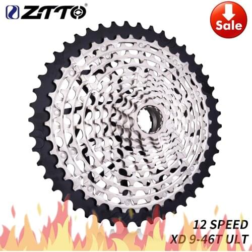 ZTTO ULT 12 Speed 9-46T Cassette MTB XD Cassette Ultralight 363g Steel Durable Ultimate 12s Sprocket 9-46 k7 9 to 46
