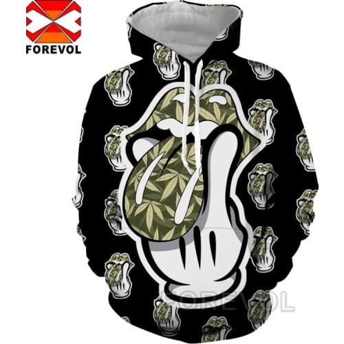 Smoking weed leaf 3d print hoodie rolling cool stones men women tops brand hoodies sweatshirt harajuku streetwear hoody clothes