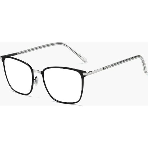 Square Type Al-mg Alloy Men Oversized Reading Glasses +0.75 +1 +1.25 +1.5 +1.75 +2 +2.25 +2.5 +2.75 +3 +3.25 +3.5 +3.75+4