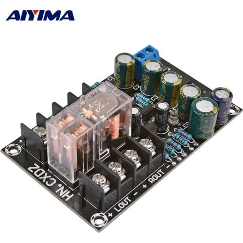 AIYIMA 2.0 Speaker Protection Board independent 2 Channels DC Delay Protect Board for Class D Digital Amplifier BTL Circuits DIY