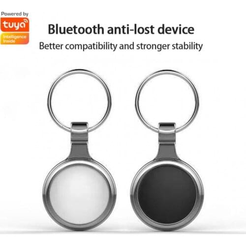 Tuya Smart Tag Bluetooth Tracer Keychain GPS Locator Wallet Key Finder Anti-lost Pet Child Positioning Device Support Dropship