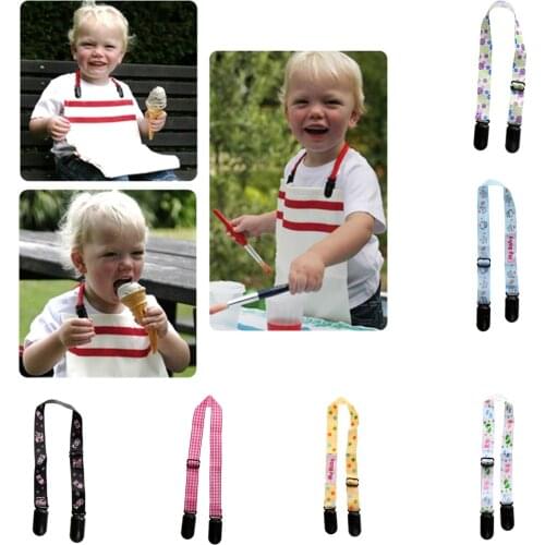 High Quality 1Pc Polyester Baby Toddlers Bib Clips Stroller Blanket Clips for Baby Feeding Nursery Accessory