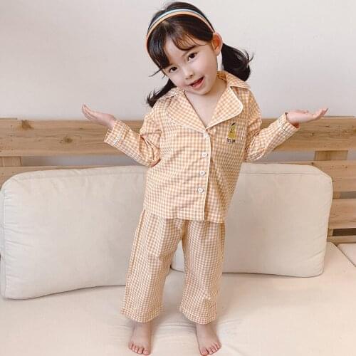 High Quality Baby Boys Girls Sets Spring Autumn Undershirts Sleepwear Robe Pajama Kids Toddler Outwear Childrens Clothing