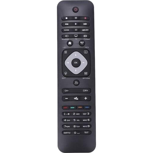 Replacement TV Remote Control Suitable For Philips 242254990467/2422 549 90467 Black Television Remote Controller