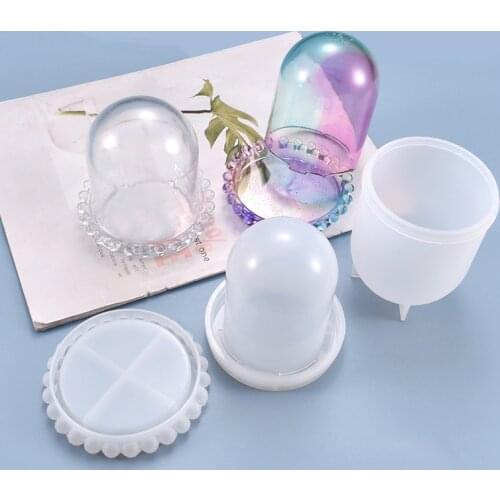 1Set Dice Box Silicone Mold DIY Crafts Making Tool Crystal Epoxy Resin Mold Decorotion Box Tools Making