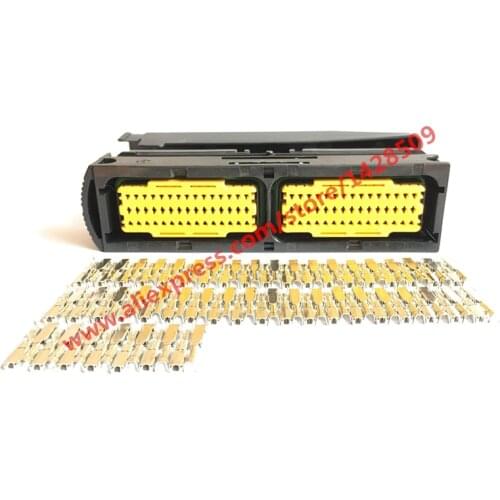 1 Pcs FCI 211 PC902S0009 Female 90 Pin ECU Auto Connector Automotive 211PC902S0009 211-PC902S0009