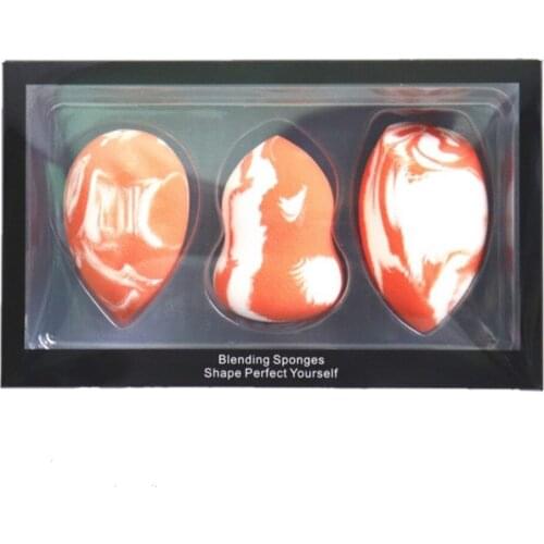 2/3pcs Makeup Sponge Water-drop Shape Foundation Concealer BB CC Cream Sponge Mix Powder Cosmetic Puff Make Up Blender Tool