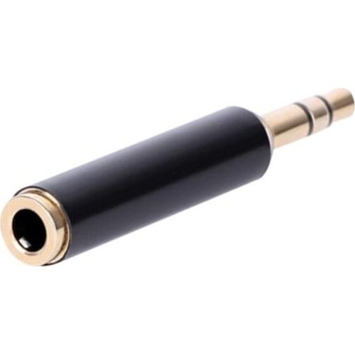 3.5mm TRS Male To Female TRRS Audio Stereo Adapter Connectors 3.5mm 3 Pole Male To 3.5mm 4 Pole Female Adapter