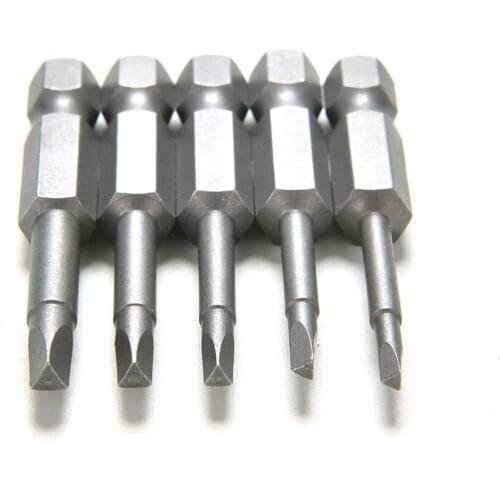 5Pcs/Set Anti Slip Magnetic Triangle Head Screwdriver Bit 1/4" S2 Steel Hex Shank Electric Power Tool Accessories 50mm Wholesale