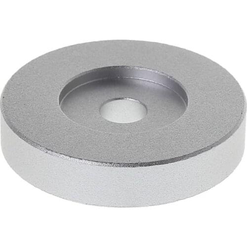 1PC Record Turntable Adapter 45 RPM Aluminum Silver for 7" Vinyl Technics SL1200 Series