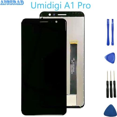AICSRAD For 5.5" UMIDIGI A1 PRO LCD Display+Touch Screen Digitizer Assembly 100% New tested LCD+Touch Digitizer Umi A1PRO LCD