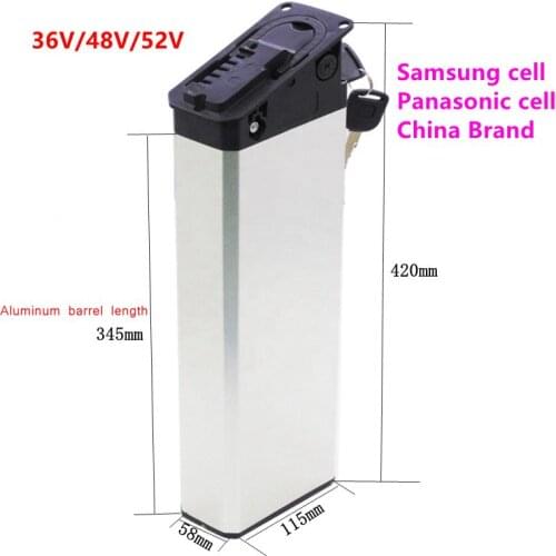 MATE X Mate electric bike battery 36v 48V 52V 20ah 21ah 13ah 15ah17ah 17.5ah 10ah 12ah 13.6ah 14ah foldable ebike Hidden battery