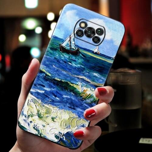 For Xiomi Xiaomi Poco X3 NFC M3 F2 Pro F3 GT Case Cover For Fundas Xiaomi Poco F 3 X 3 GT M 3 Pro Case Cute 3D Art Phone Case