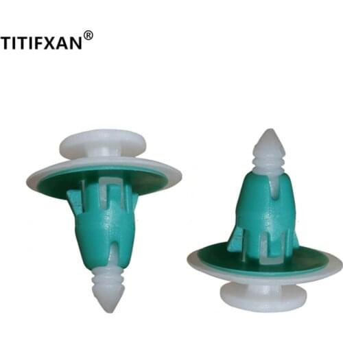 For Chrysler 300C Sebring Auto Door Trim Interior Panel Clip Rivet Plastic Fastener 5PCS Green