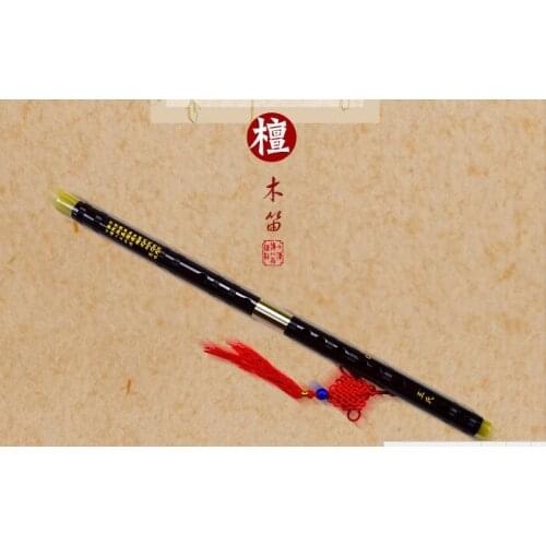 Ebony flute double plug removable professional playing collection flute CDEFG tune