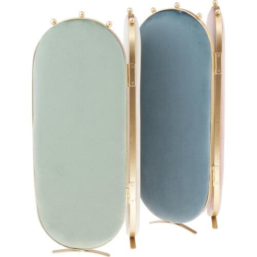 Screen Shape Jewelry Display Shelf Earrings Studs Necklaces Watch Hanging Stand Rack Foldable Holder Organizer Decoration