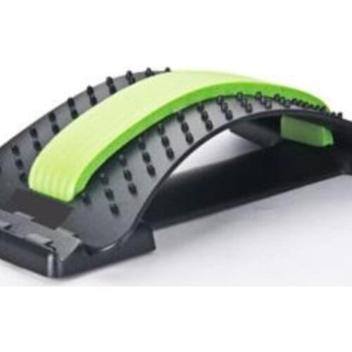 Back Massager Stretcher Fitness Massage Equipment Stretch Relax Stretcher Lumbar Support Spine Pain Relief Chiropractic Dropship