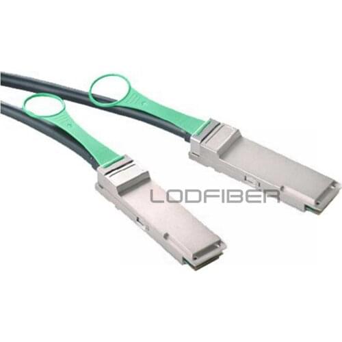 LODFIBER 2m (7ft) BN-QS-QS-CBL-2M I-B-M Compatible 40G QSFP+ Passive Direct Attach Copper Cable