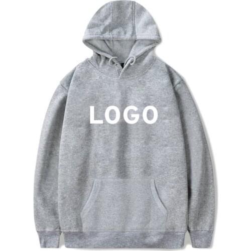 Fashion Hoodies New Sale Personal Customized Logo Printing Hooded Sweatshirt Pullover Hoodies MEN Women Clothing